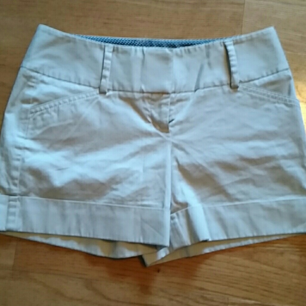 Express Khaki Dress Shorts